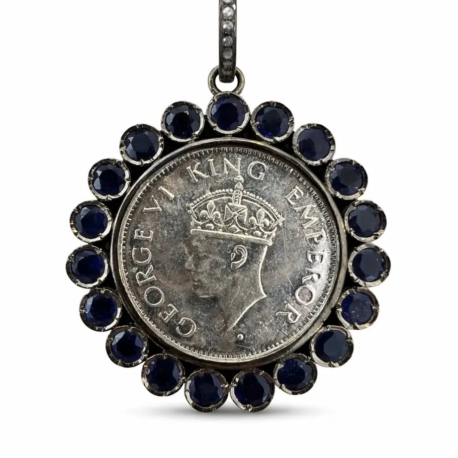 Diamond Sapphire Coin