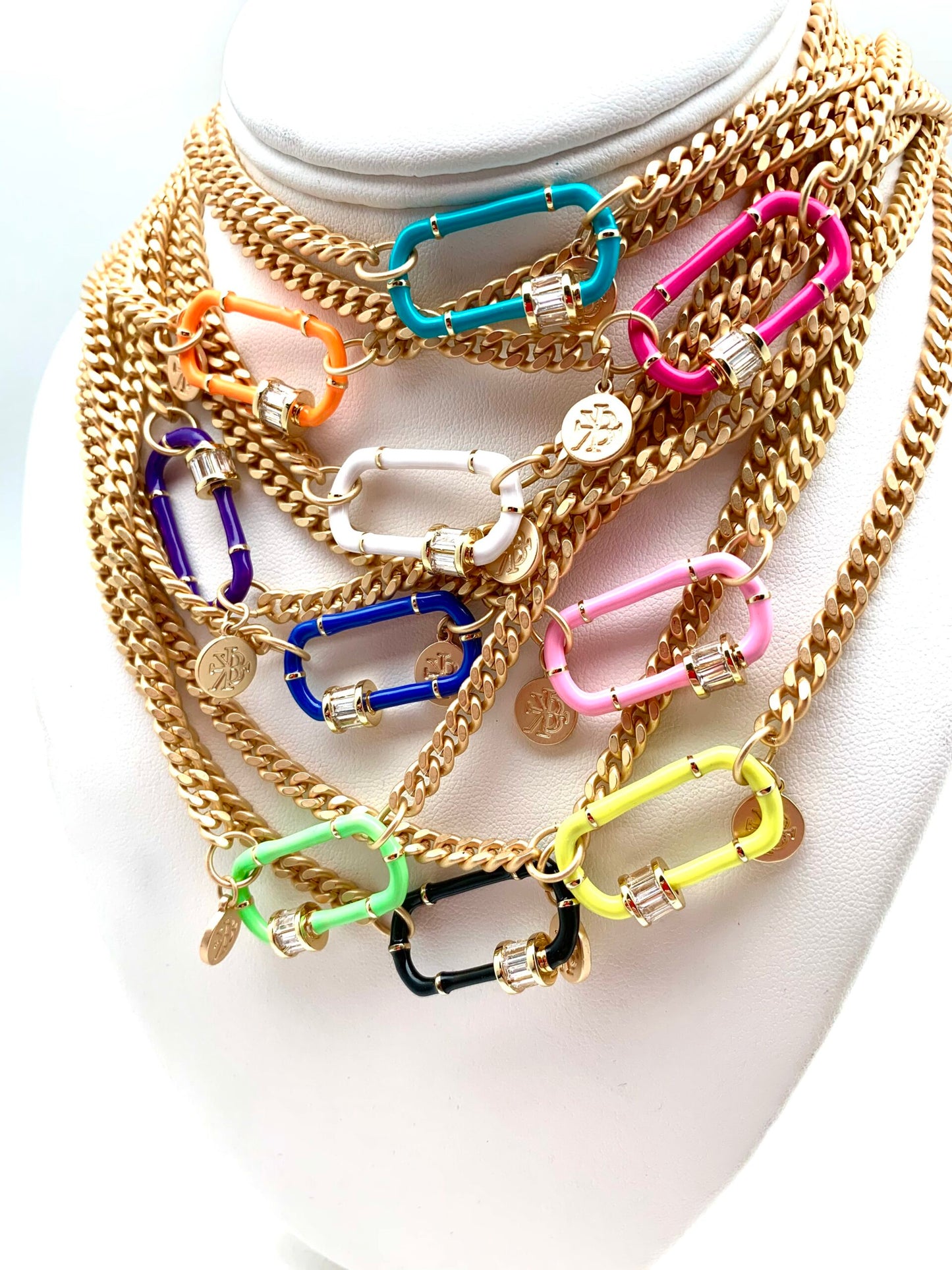 Enamel Carabiner