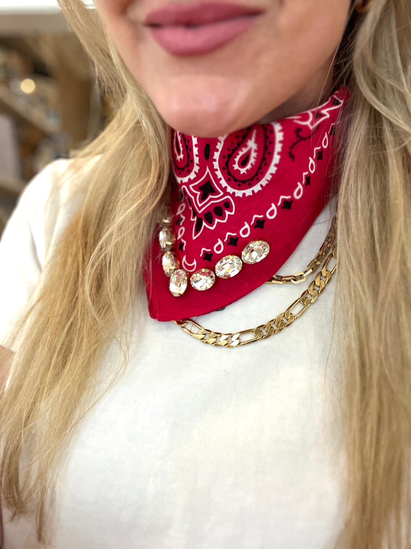 Jeweled Bandana