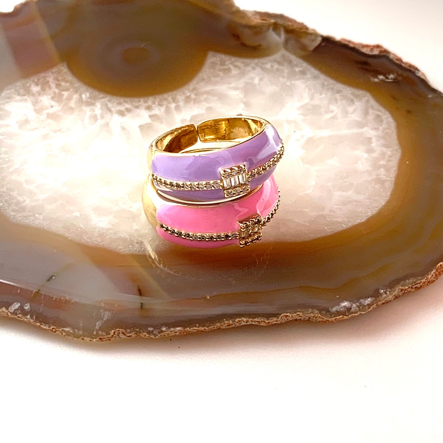 enamel rings