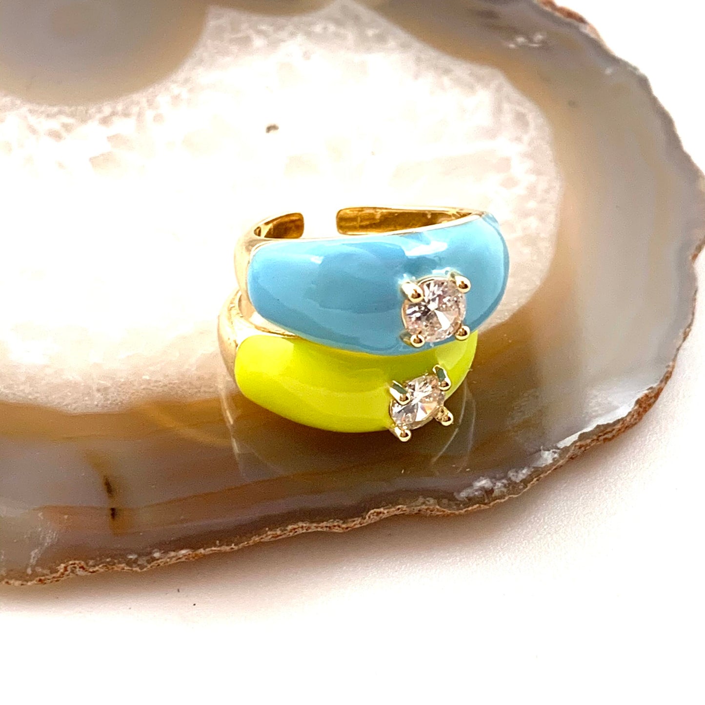 enamel rings