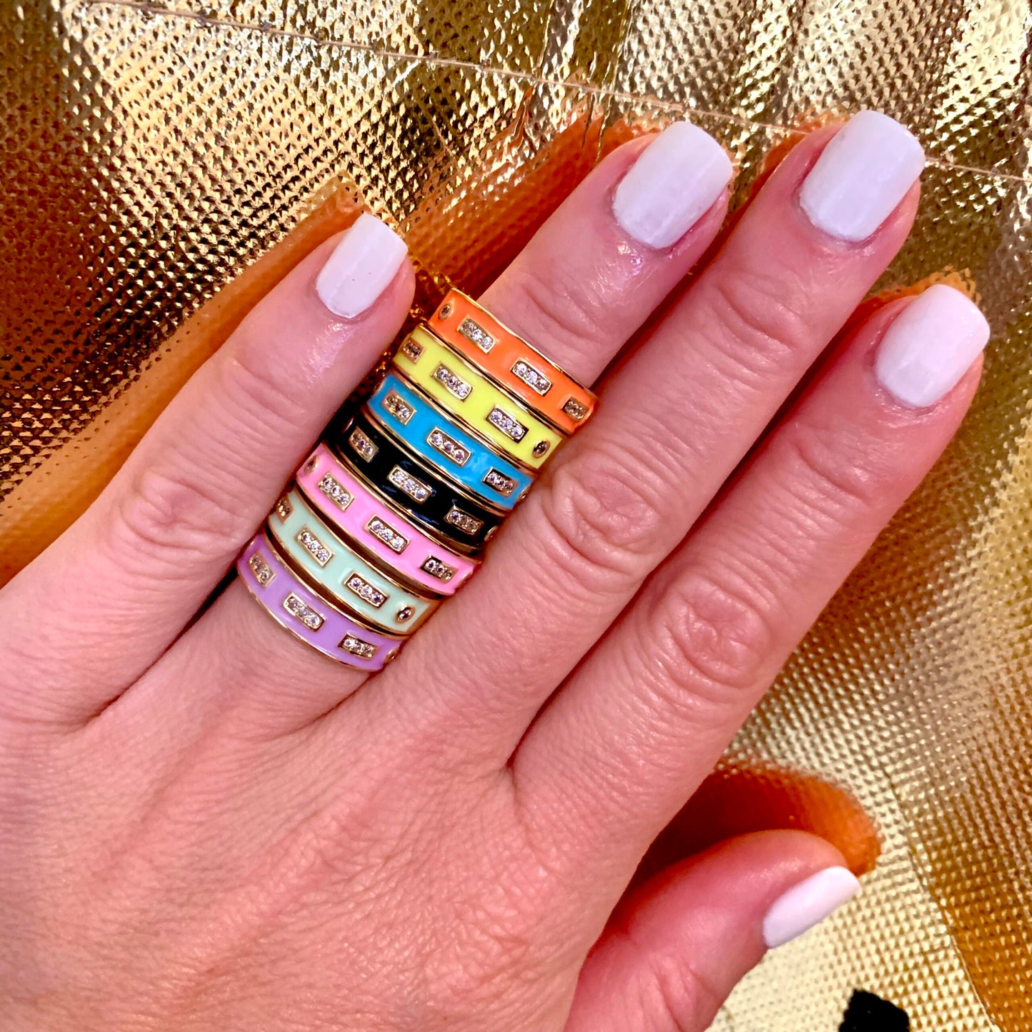 enamel wide stack