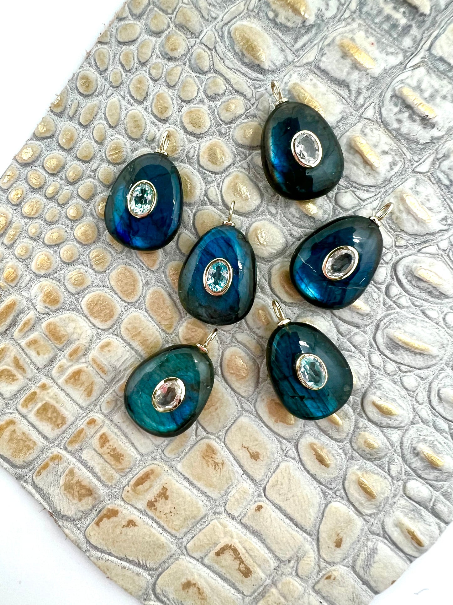 Labradorite Stone Slice