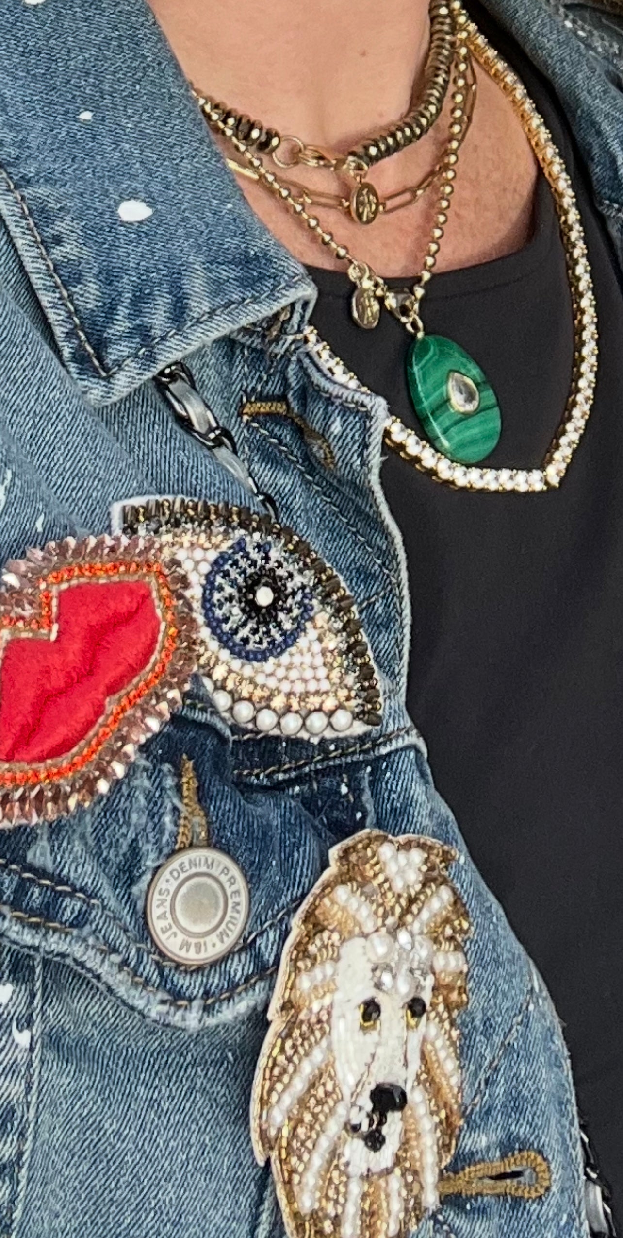 Labradorite Stone Slice