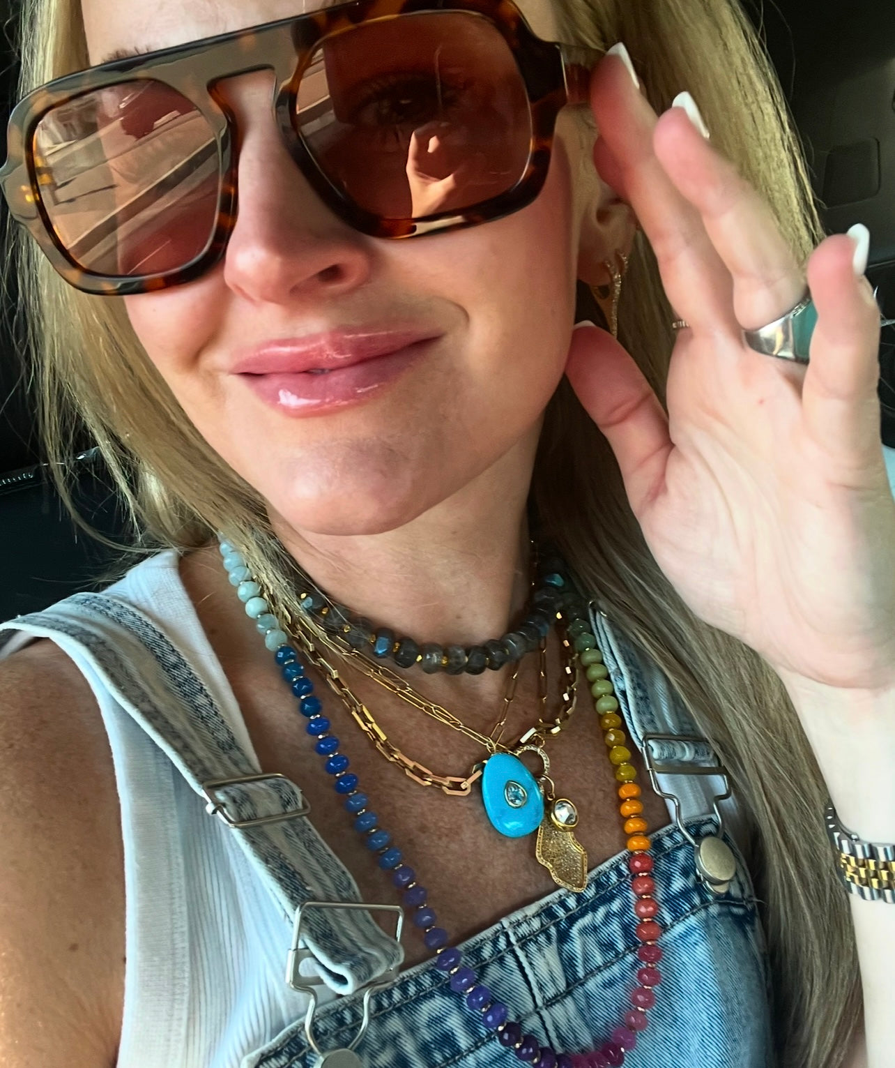 Labradorite Stone Slice