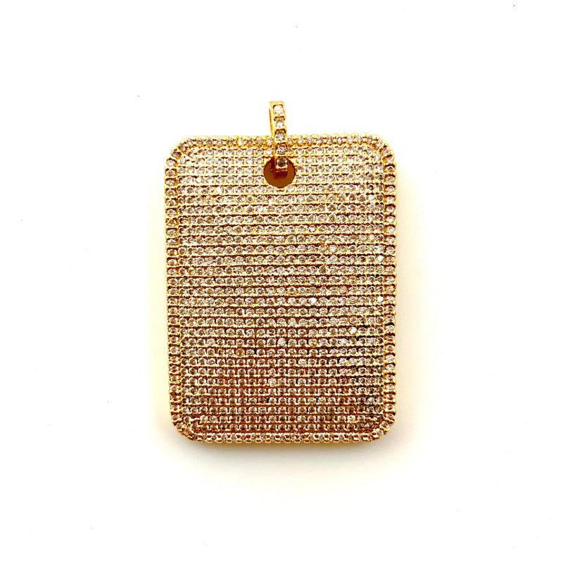 beveled dog tag
