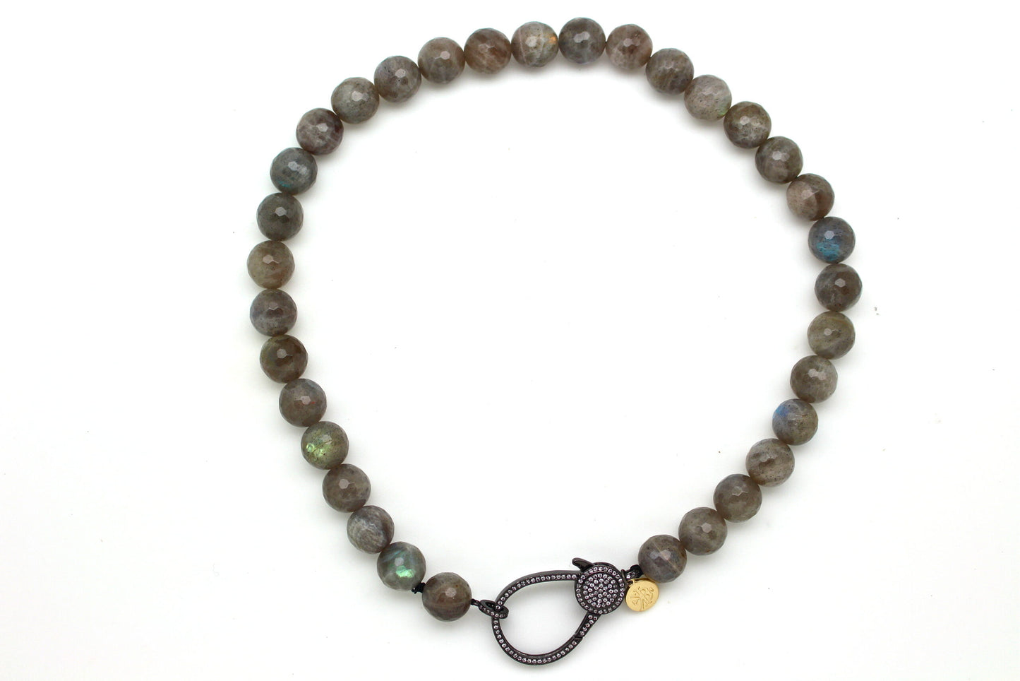 Labradorite Pavé Clasp