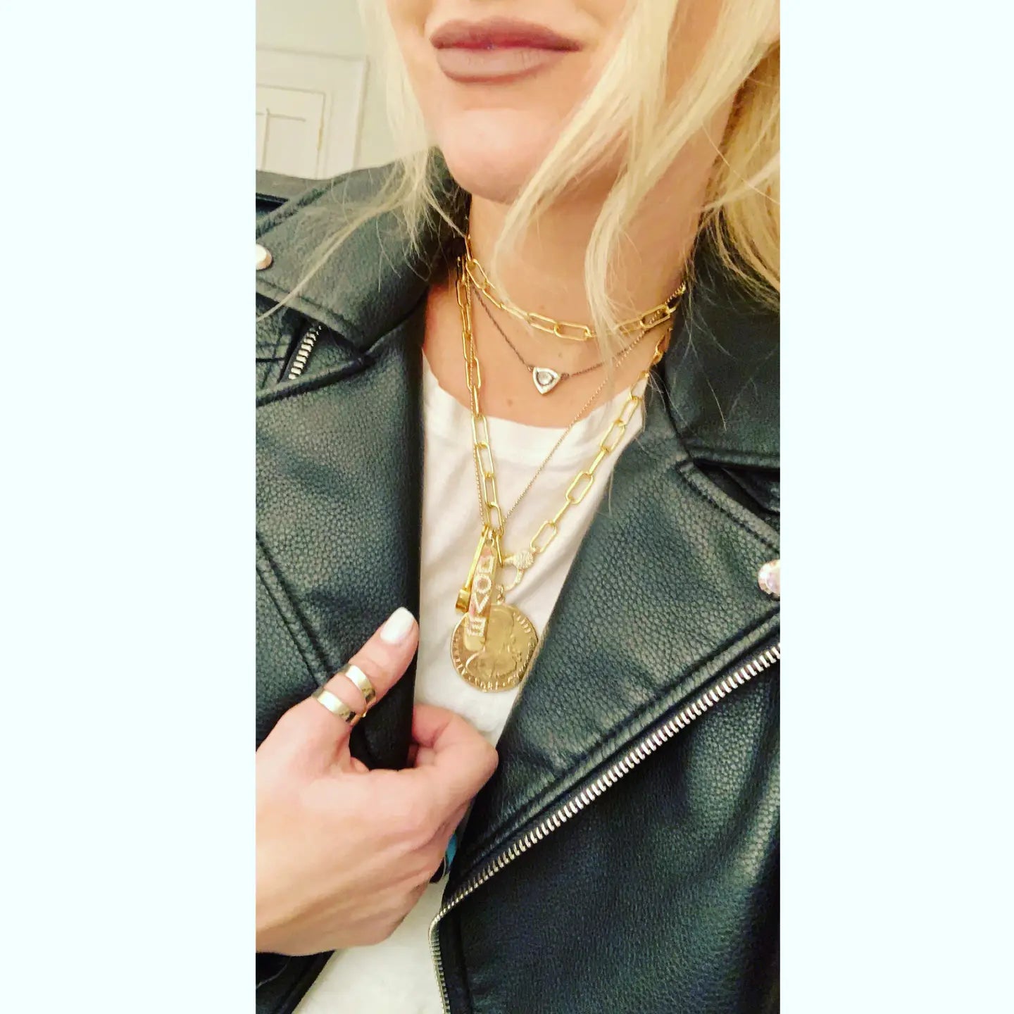 18kt Paperclip Chain