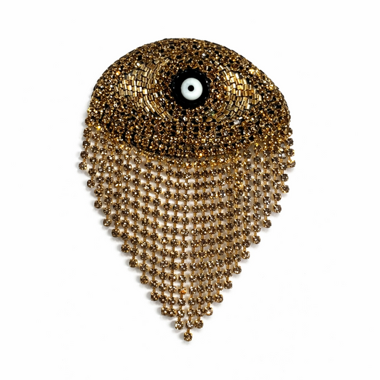 Vintage Evil Eye Brooch