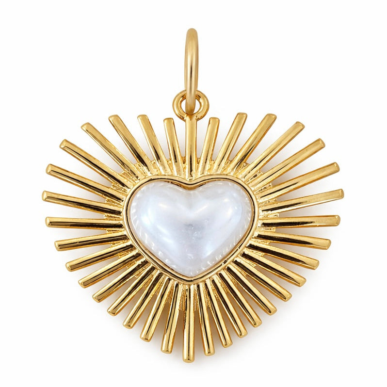 Pearl Heart Pendant