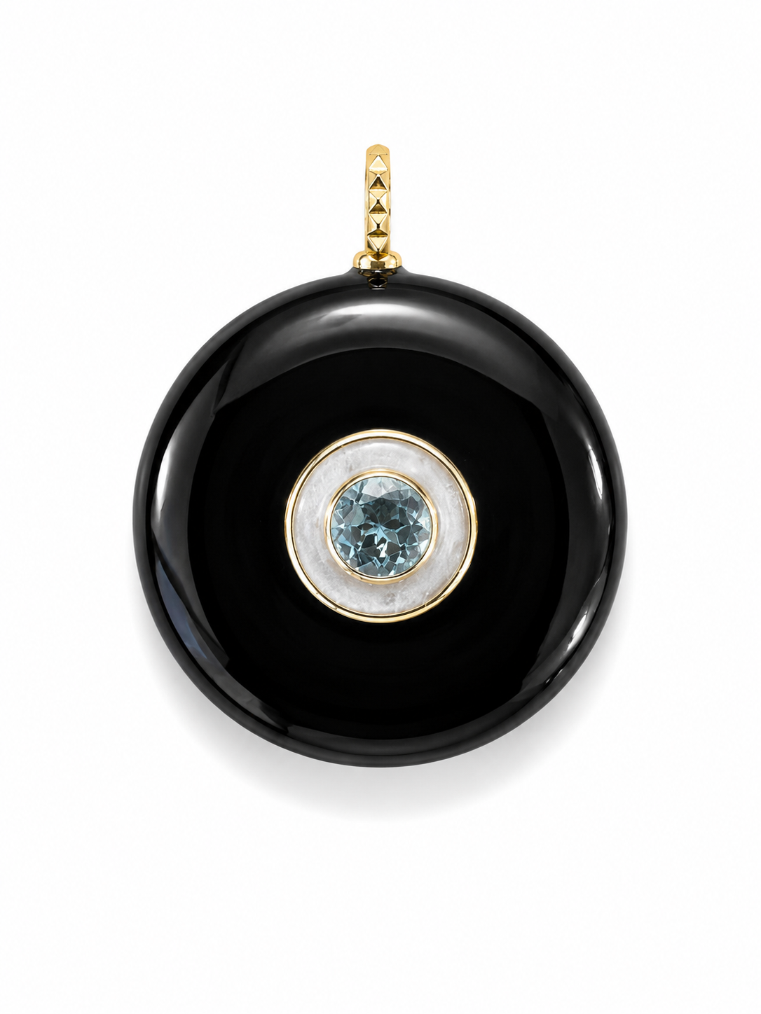 Black Onyx Stone Slice