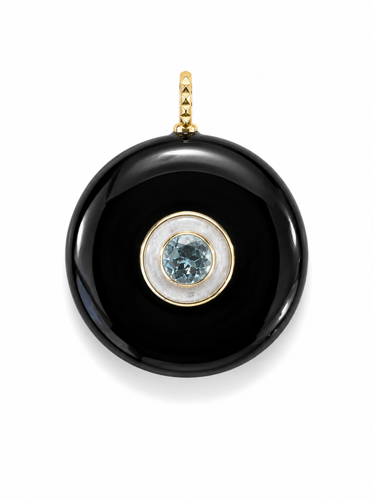 Black Onyx Stone Slice