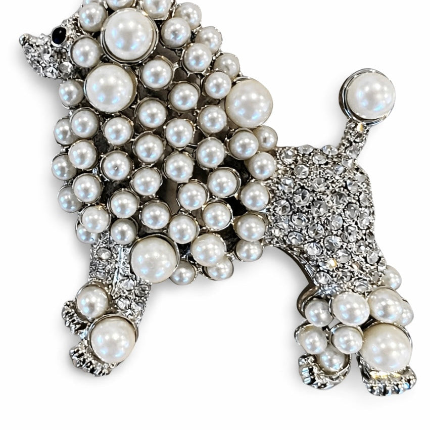 Poodle Brooch