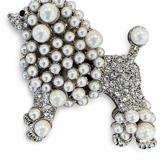 Poodle Brooch