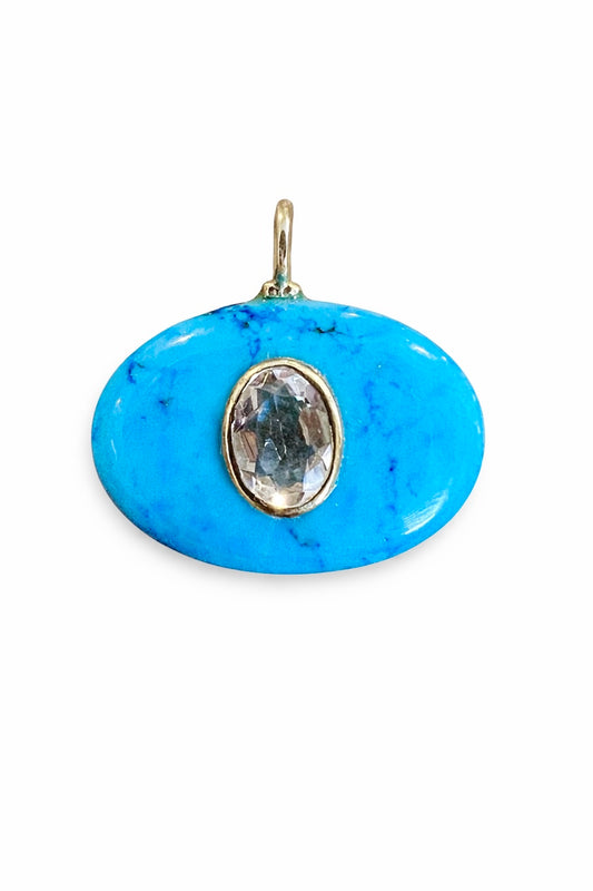 Turquoise Stone Slice