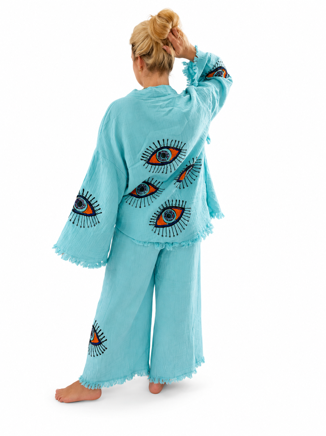 Turquoise Multi Eye "SET"