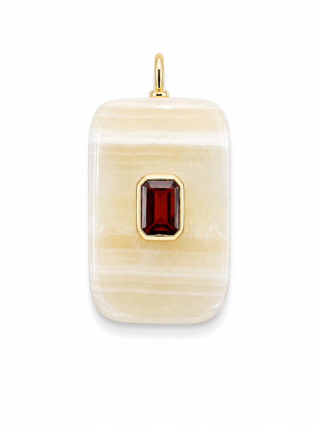 Honey Calcite Stone Slice