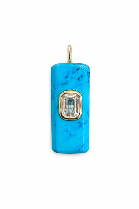 Turquoise Stone Slice
