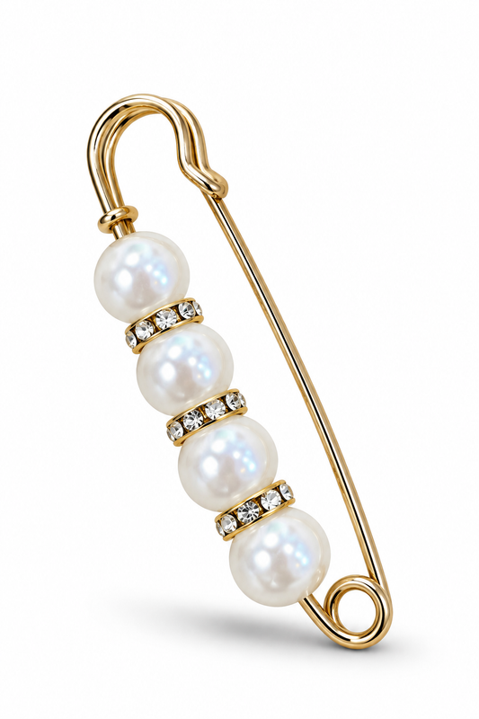 Pearl Pin Brooch