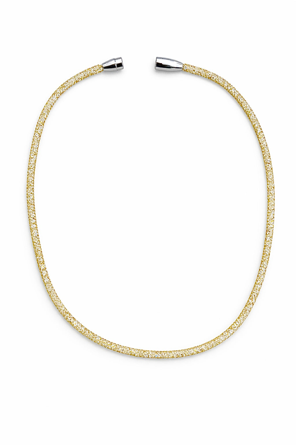 Mesh Italian Gold Necklace