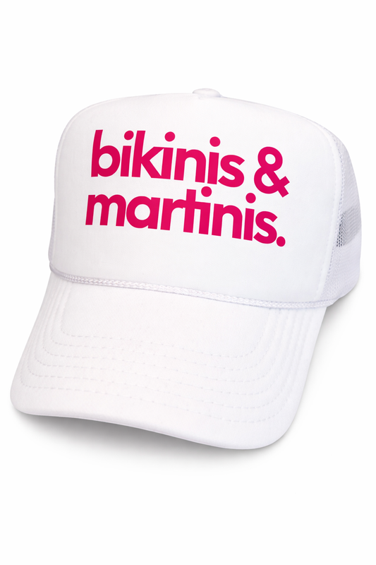Bikinis & Martinis Trucker