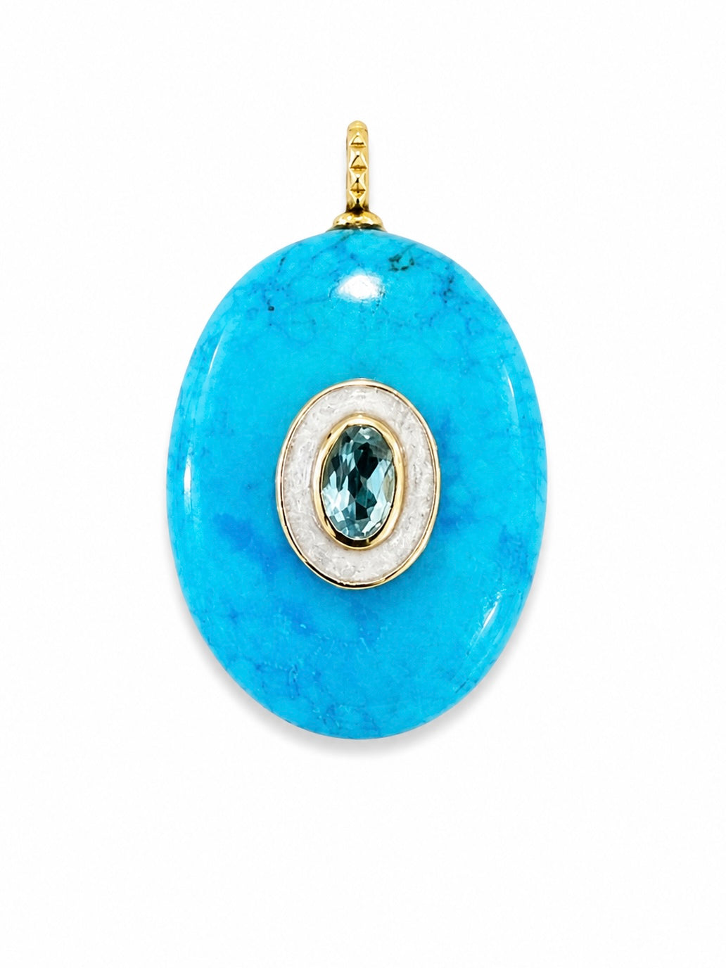 Turquoise Stone Slice