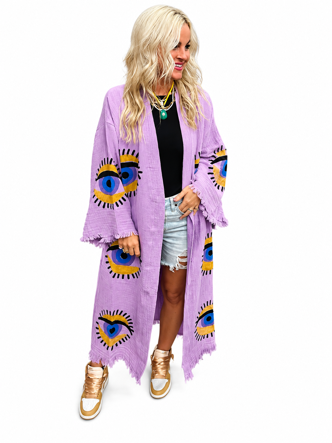 Purple Gold-Blue Eye