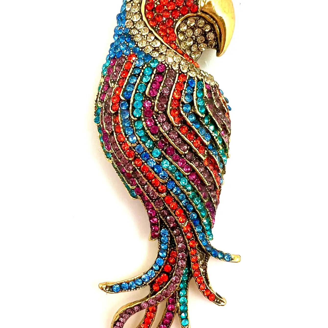 Parrot Brooch