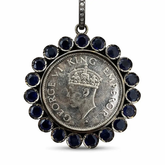 Diamond Sapphire Coin