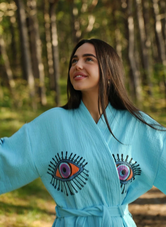 Turquoise Multi Eye