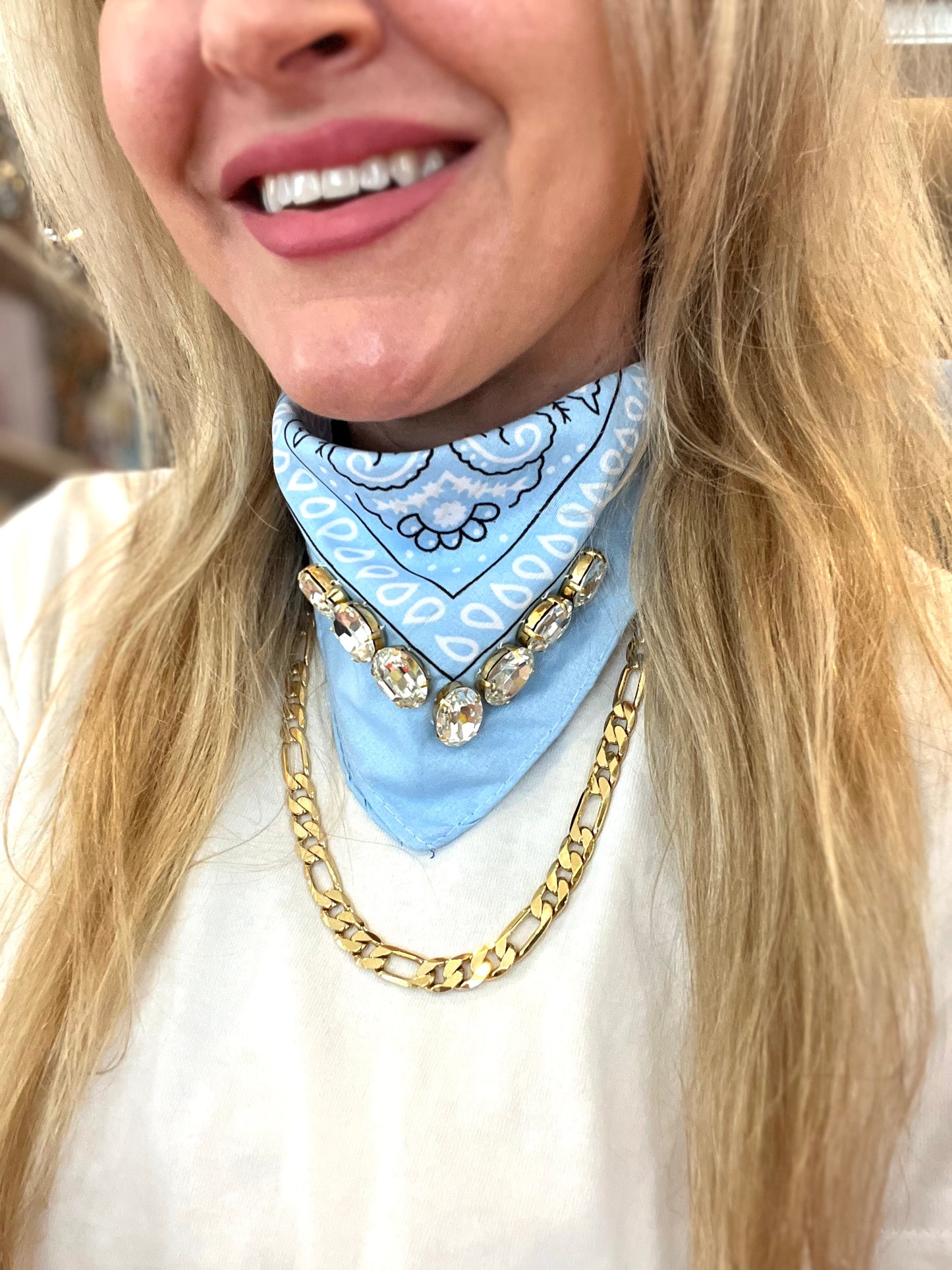Jeweled Bandana