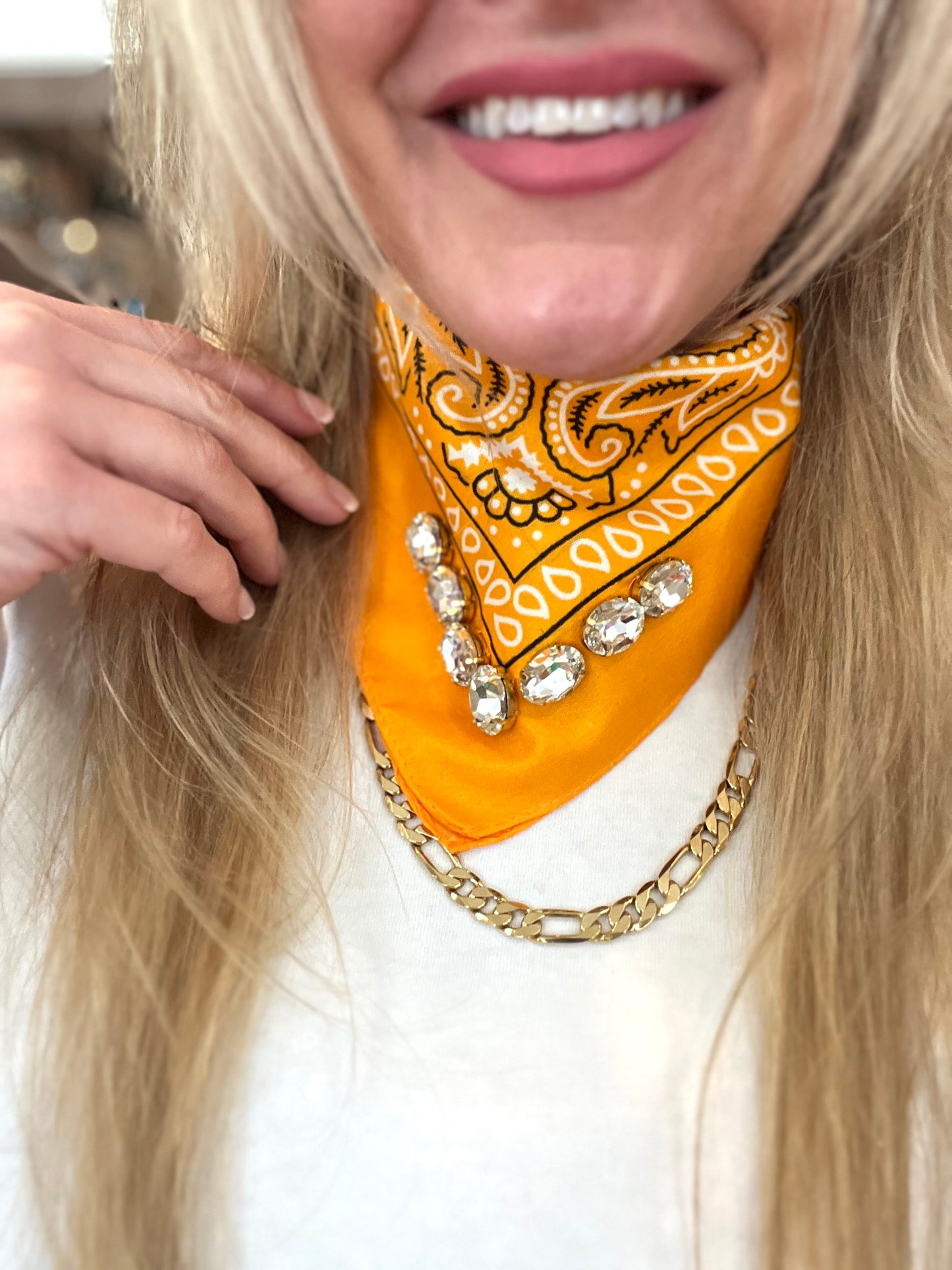 Jeweled Bandana