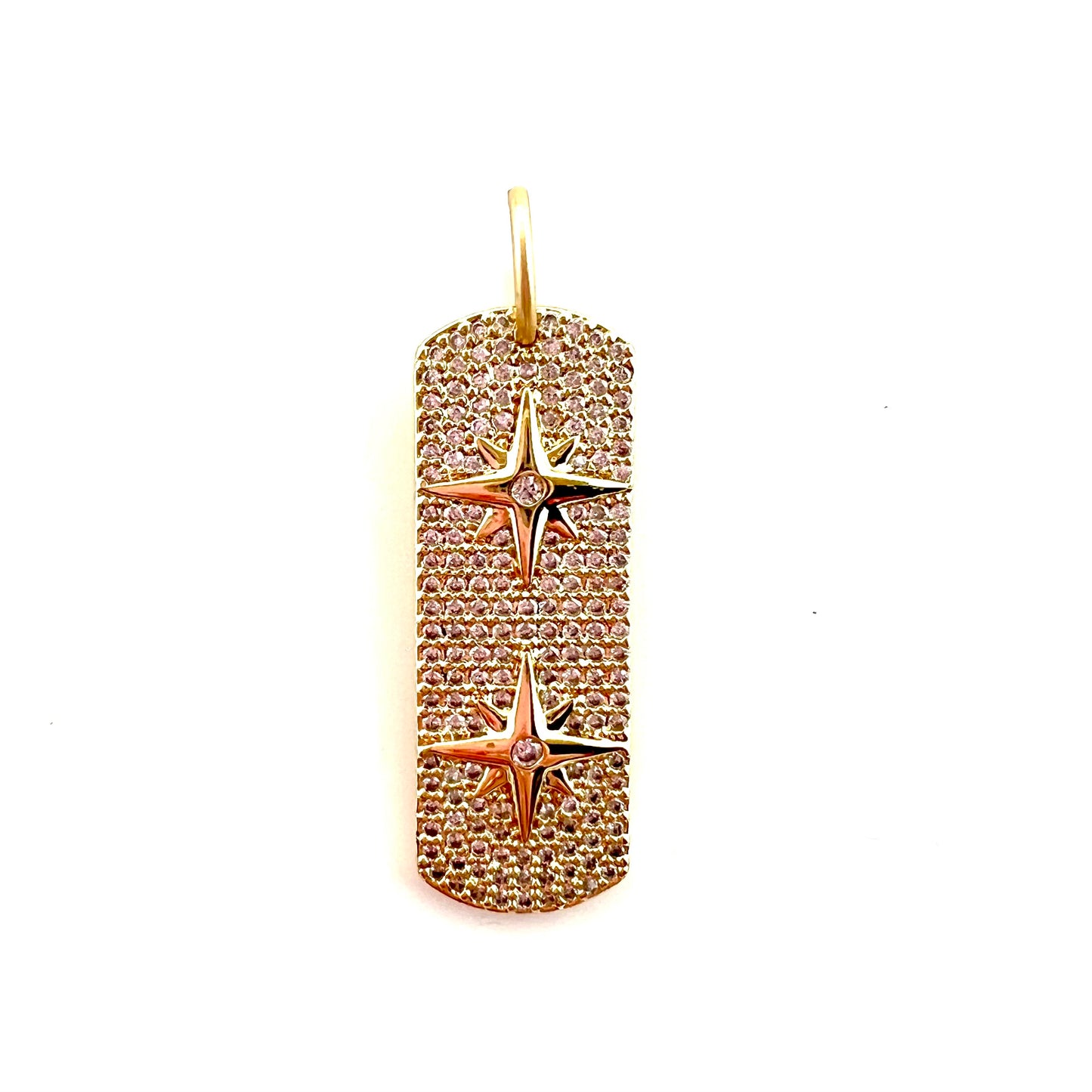 Double Star Dog Tag