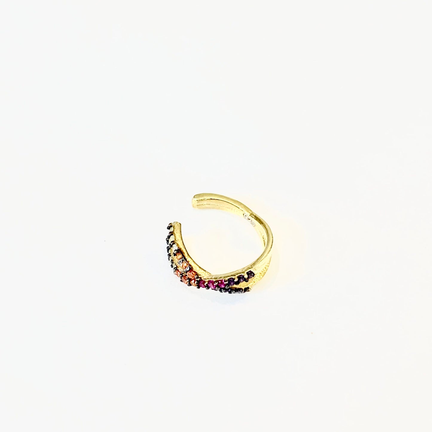 X rainbow cuff