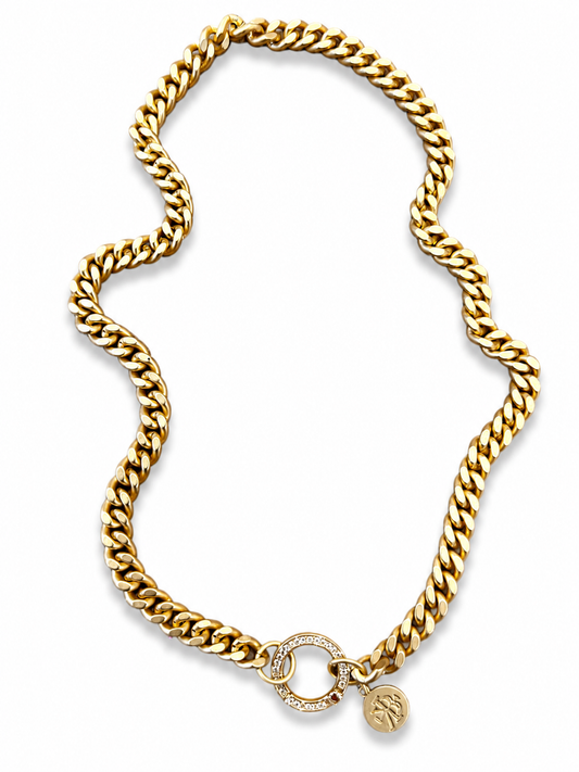 Carabiner Flat Curb Chain