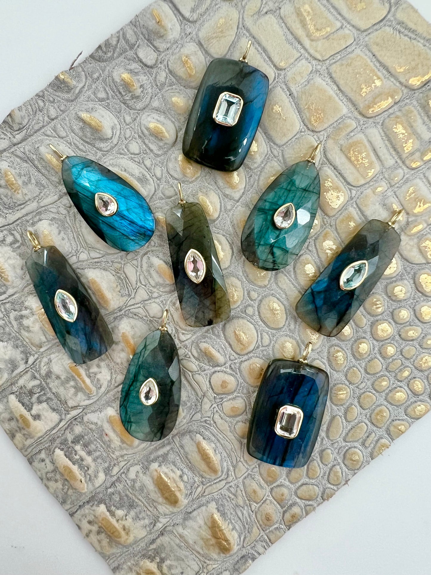 Labradorite Stone Slice