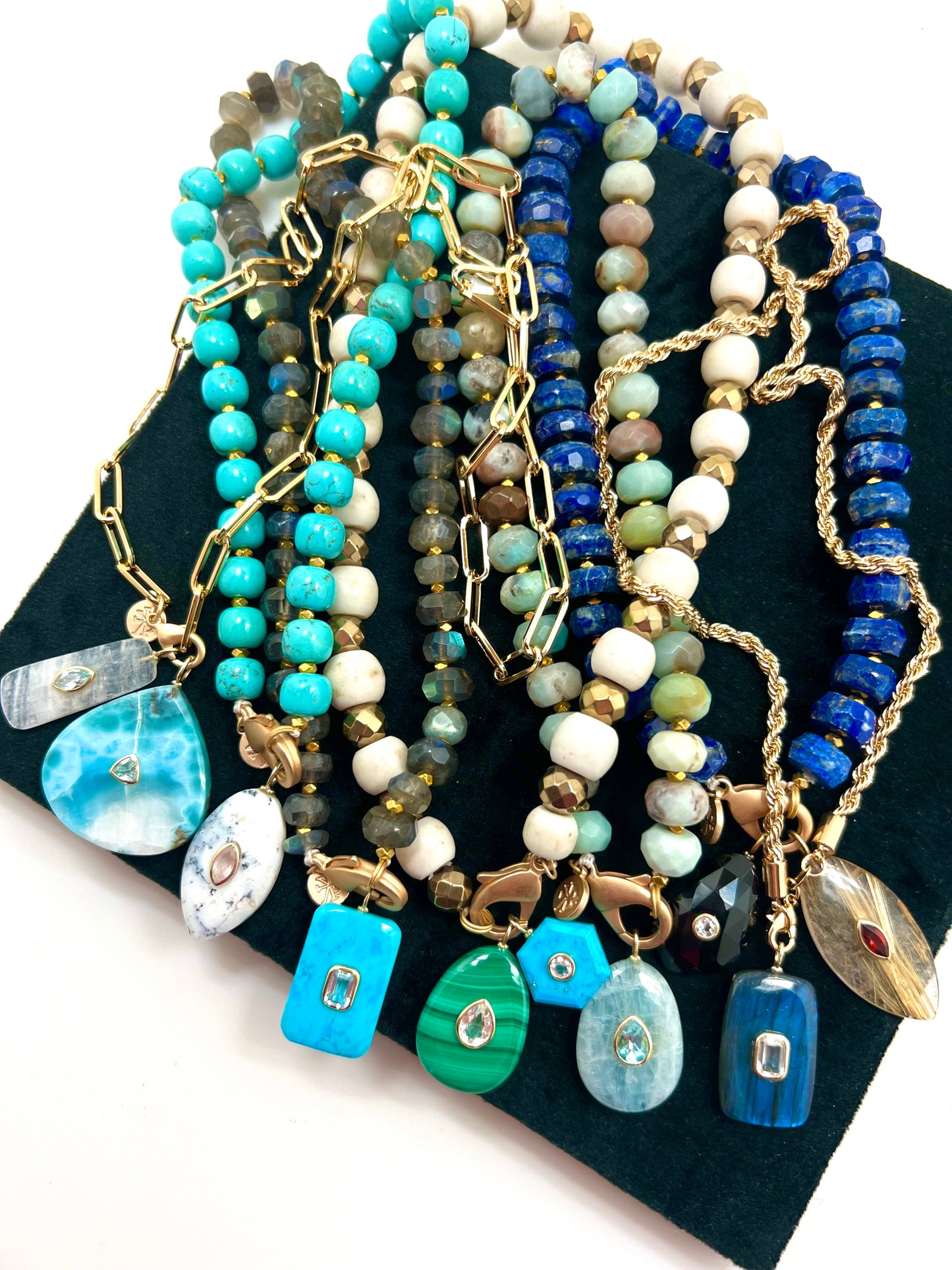 Labradorite Stone Slice