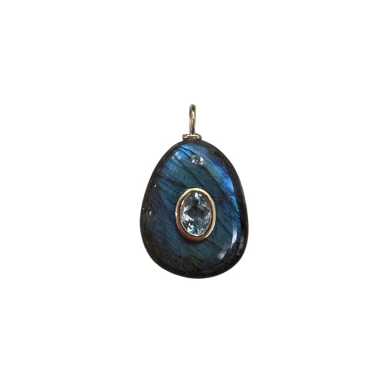 Labradorite Stone Slice