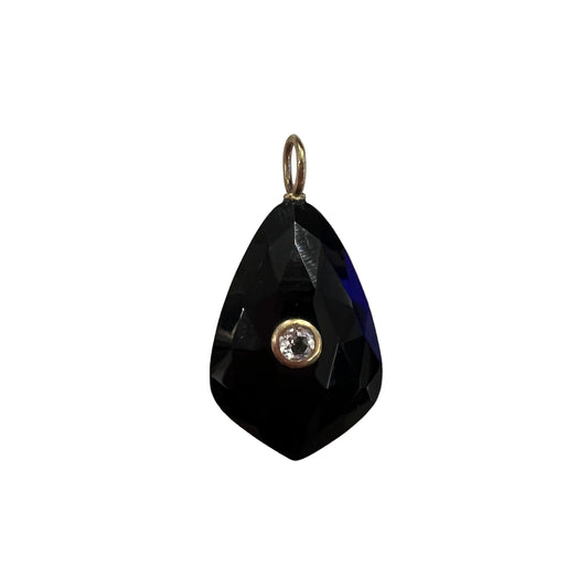 Black Onyx Stone Slice