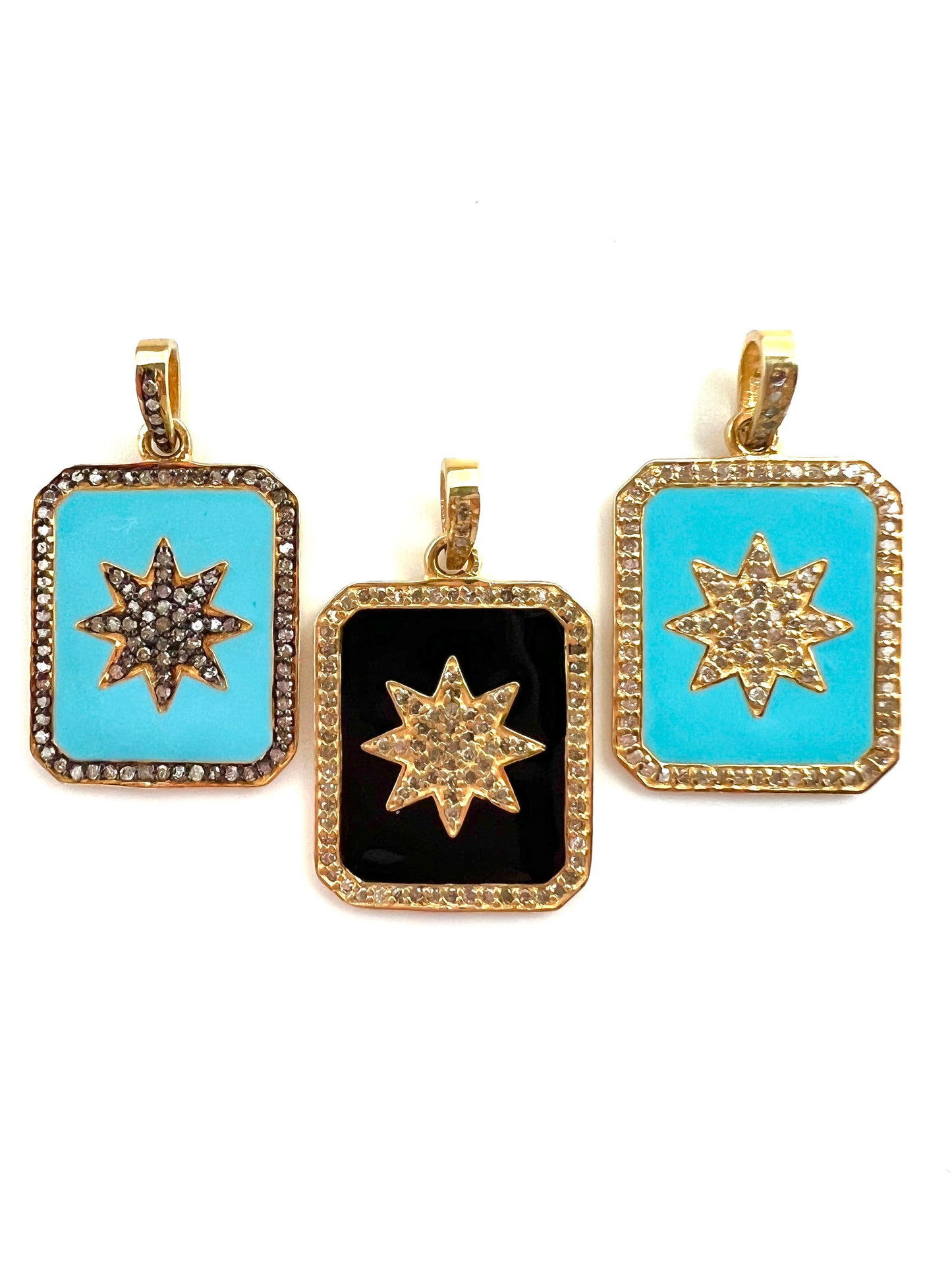 Diamond Starburst Tag