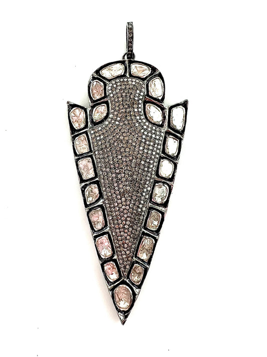Diamond Rose Cut Arrowhead