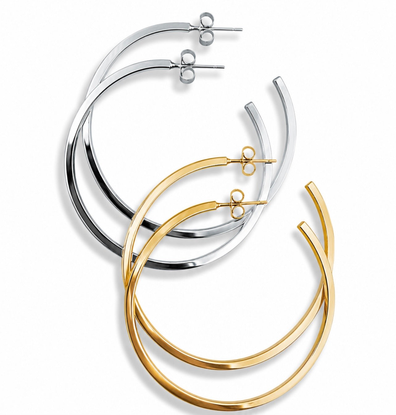 Thin Block Hoop