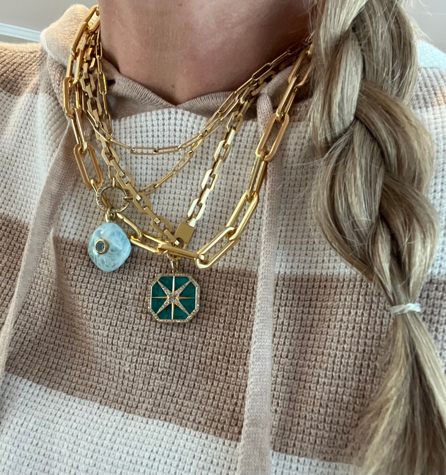 Magnetic Paperclip Layer Chain