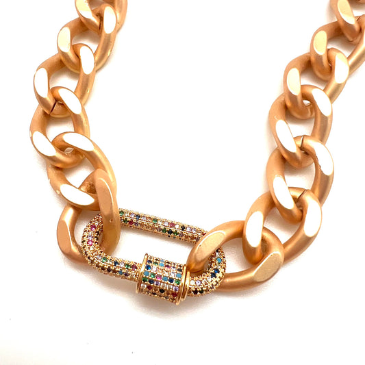 Rainbow XL Curb Chain