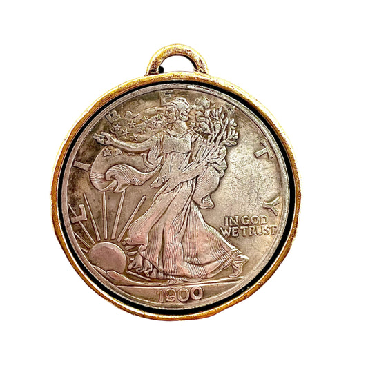 Antique Two-Toned Coin