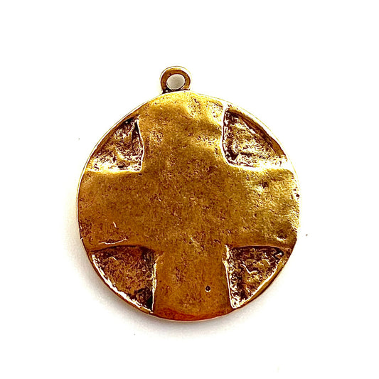 Lord's Prayer Cross Coin