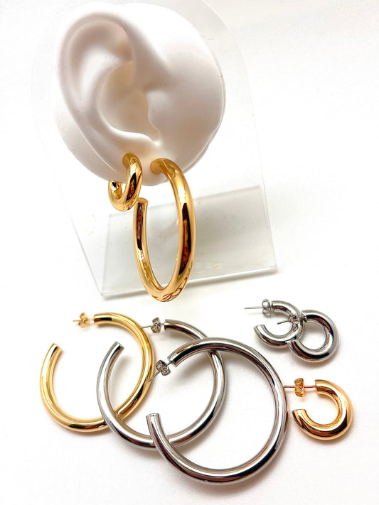 Rounded Slick Hoop (3 sizes)