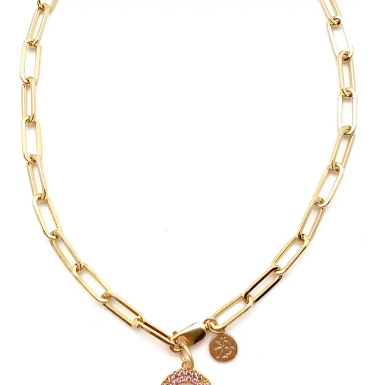 18kt Paperclip Chain
