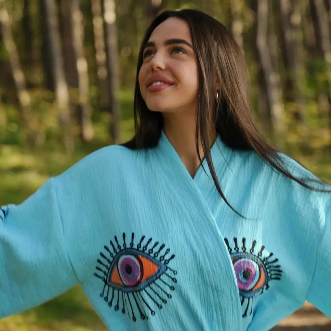 Turquoise Multi Eye